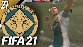 MASSIVE UPSET? SCORING BANGERS! FIFA 21 NOBZ FC CREATE A CLUB CAREER MODE #21