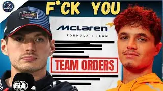 Verstappen Gives Response to McLaren F1 Team Orders Ahead of the Abu Dhabi GP It's CRAZY!