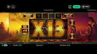 Buffalo Rising Megaway Free spin bonus.