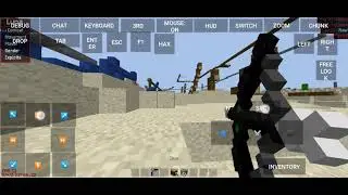 Luna B-10 Hack client showcase on pojav launcher (best GUI)