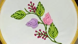 Very beautiful....this embroidery flowers are very lucrative and vibrant