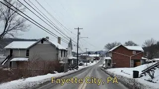 Exploring Fayette City Pennsylvania | Remains of A Rust Belt