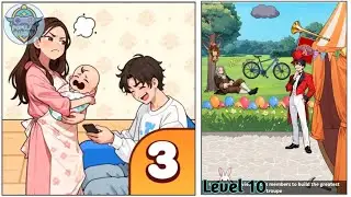 Brain Puzzle 3 Crazy Mind Level 10: Help andidatcs pass the ciraus managar's.. !Gameplay Solution