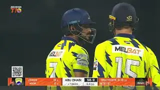 Rumman  Raees Three Sixes In T10 league 2023|Highlights