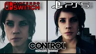 PS5 vs Nintendo Switch | Control Ultimate Next-Gen Comparaison! 4K