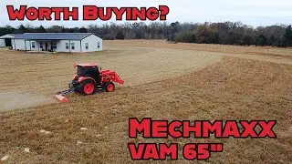 УБОРКА ЗИМЫ! Тонкая настройка косилки-измельчителя MECHMAXX VAM65 с 75-сильным двигателем KIOTI R...