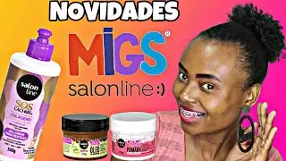 NOVIDADES SALON LINE: PRODUTOS NOVOS PARA TESTAR