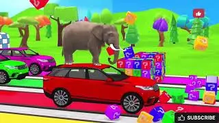 Jungal cartoon video | lion | elephant | cow | gorilla | tiger | dinoshor| etc colour cartoon video