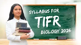 Syllabus for TIFR GS JGEEBILS Biology 2026 #tifr2026 #iitjam2026 #jgeebils #gate2026