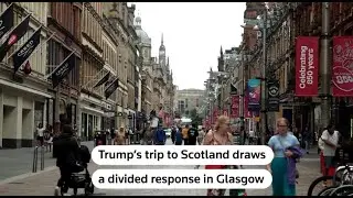 Trump visit to Scotland divides Glasgow residents | REUTERS