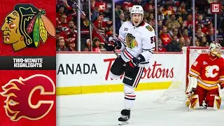 Calgary Flames vs. Chicago Blackhawks (11/7/25) | Game Highlights | CHSN Blackhawks