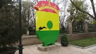 en el parque  de la constitución de Tomelloso 7 12 2023