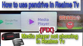 Media Player is no showing on Realme Tv [Fix] | How to Open Pendrive in Realme Tv [FIX] | HINDI