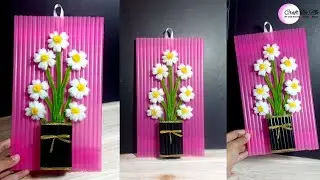Wall Decorations from Plastic Straws and Wire Feathers || Plastic Straw Crafts || Straw Craft Ideas