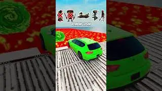 Italian Brainrot Zombie vs Jump Challenge - BeamNG.Drive #italianbrainrot