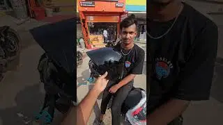 Best Helmet All Black   #korba #chhattisgarh