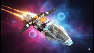 Lego Omicron A2 Hyperspace build instructions