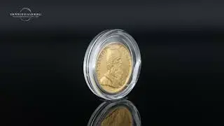 Albanien, Ahmed Bey Zogu: 20 Franga 1927 - Goldm&uuml;nze