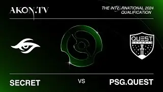 ДОТА 2 [RU] Paris Saint-Germain Quest vs Team Secret [bo3] TI 2024, Closed Qualifier, TI 2024