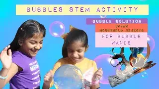 10 Giant Small DIY Bubbles Making Bubble Solution Using Household Objects as Bubble Wands!