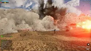 Massive Mortar Barrage