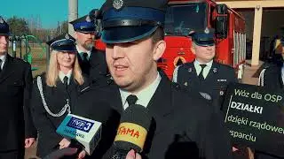 Nowy samoch&oacute;d bojowy dla OSP Działki - gmina Wiskitki