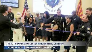 Phoenix Police Department Unveil Its Second Real Time Operation Center