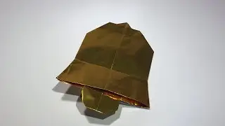 [ORIGAMI DIY]How to make Bell Icon🔔(EASY)
