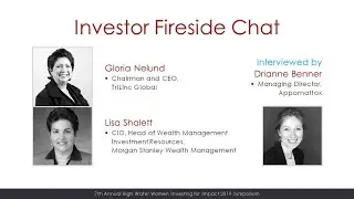 Investing with Impact 2019 -  Investor Fireside Chat with Lisa Shalett and Gloria Nelund