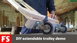 DIY extendable trolley (FS WoodWorking)