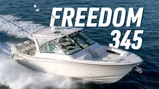The Family Boat with Offshore DNA: Grady-White&rsquo;s FREEDOM 345 Dual Console