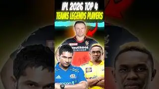 IPL 2026 TOP 4 LEGEND PLAYERS BACK🥵