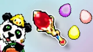 *SUPER RARE* Mage Easter Staff Review! +Egg Hunting! | GRAAL ERA