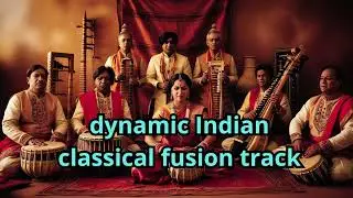 dynamic Indian classical fusion track  #12
