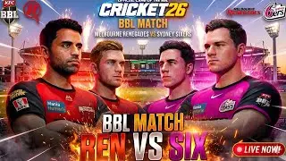 🏏 Melbourne Renegades vs Sydney Sixers | Cricket 26 Tamil Gameplay 🔥 | Full Match BBL Action 🎮