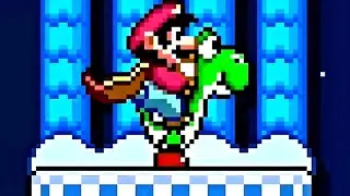 Super Mario Maker 2 🔧 Yoshi's Frozen Falls 🔧 kev360xD