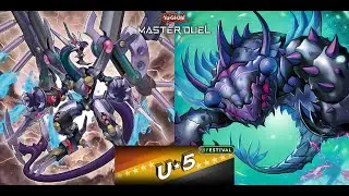 PHANTOM KNIGHTS VS PALEOZOIC | MASTER DUEL REPLAY | UNDER 5 FESTIVAL XYZ BACK AND FORTH