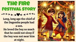 The Fire  Festival Story || English Stories || The English Stories ||