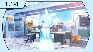 Сюжет Blue Archive на Русском. 1.1-1 .(Комитет по противодействию ЧС).