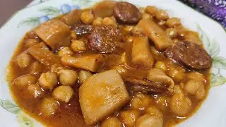 Garbanzos con Choco .