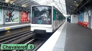 Парижский метрополитен : Шевальре | линия 6  ( RATP MP73 ) [2016]
