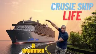 Working Cruise Ship  Drummer// Drum Vlog 4//(Tommiesworld)