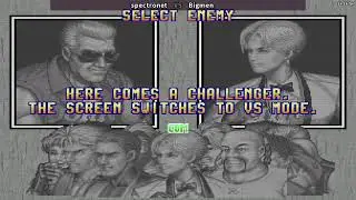 Art of Fighting 2 Spectronet Vs Bigmen Challenge casual
