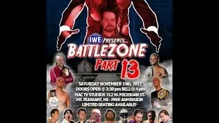 Imperial Wrestling Entertainment: IWE BattleZone TV Episode 13