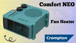 Crompton COMFORT NEO Room Fan / Blower Heater🔥