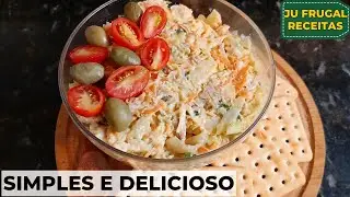 Saud&aacute;vel e Delicioso Pat&ecirc; de Frango para Lanche Natural ou Petisco
