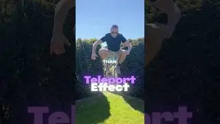 Teleport Effect using CapCut in less than 30 seconds #videoeditingtips #videoediting