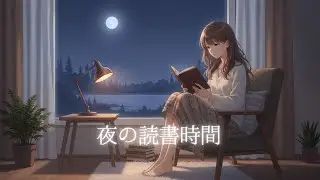 【50分×読書】静かな夜｜心を整えるBGM｜途中広告無し｜Tokyo Sleep Waves