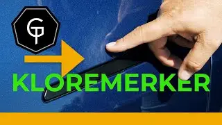 Fjern kloremerker rundt d&oslash;rhandtaket p&aring; Tesla Model Y