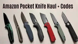 Amazon Pocket Knife Haul + New Deals